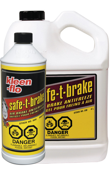 Kleen-Flo | Products - Safe-T-Brake&trade; Air Brake Anti-Freeze