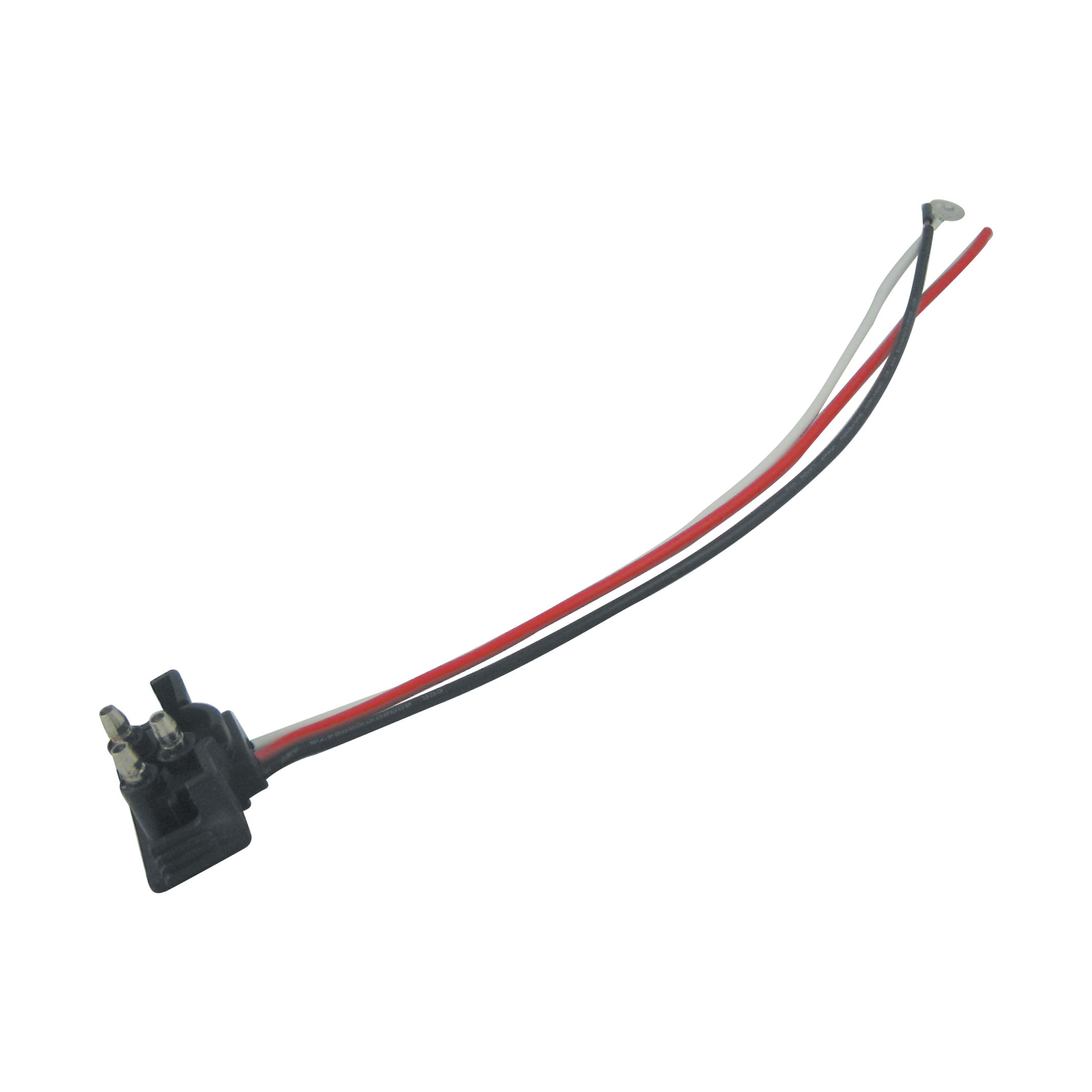 Right Angle Plug w/ 1 Ring Terminal