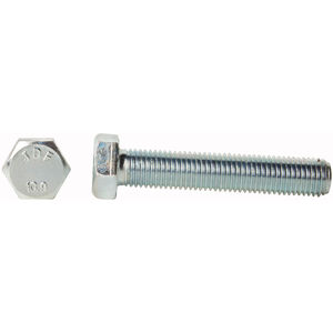 M12-1.75 x 40mm DIN 933 Class 10.9 Zinc Finish Hex Cap Screw