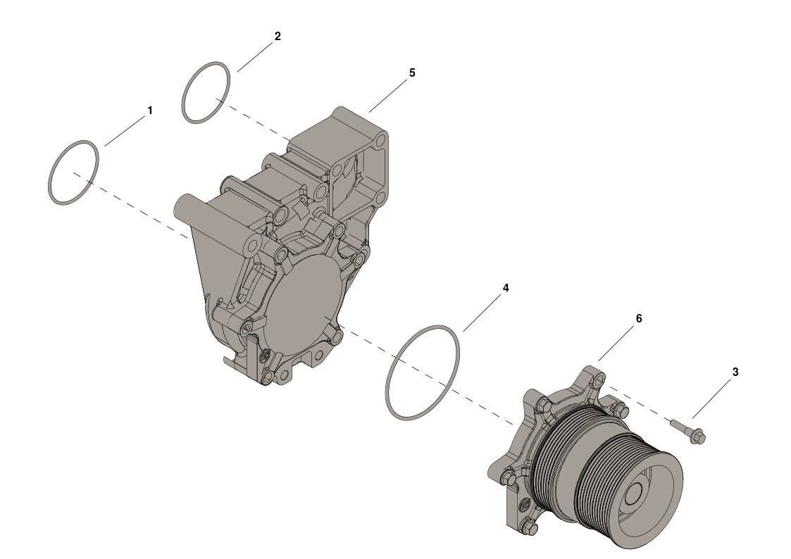 Cummins Water Pump Kit 5473365
