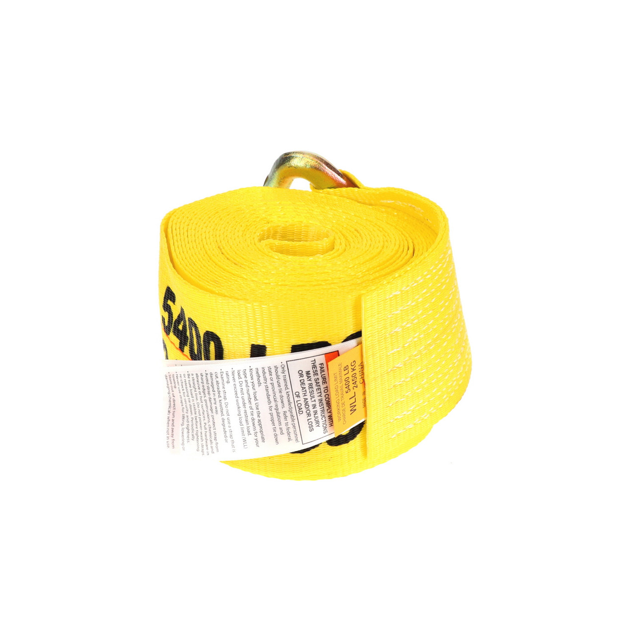 4" x 30' Delta Ring Winch Strap