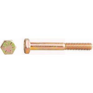 1/4"-20 x 2" Grade 8 Yellow Zinc Finish Hex Cap Screw