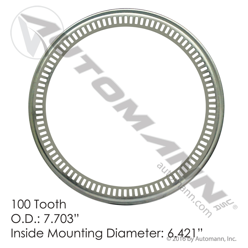 ABS Tone Ring for Aluminum Hub