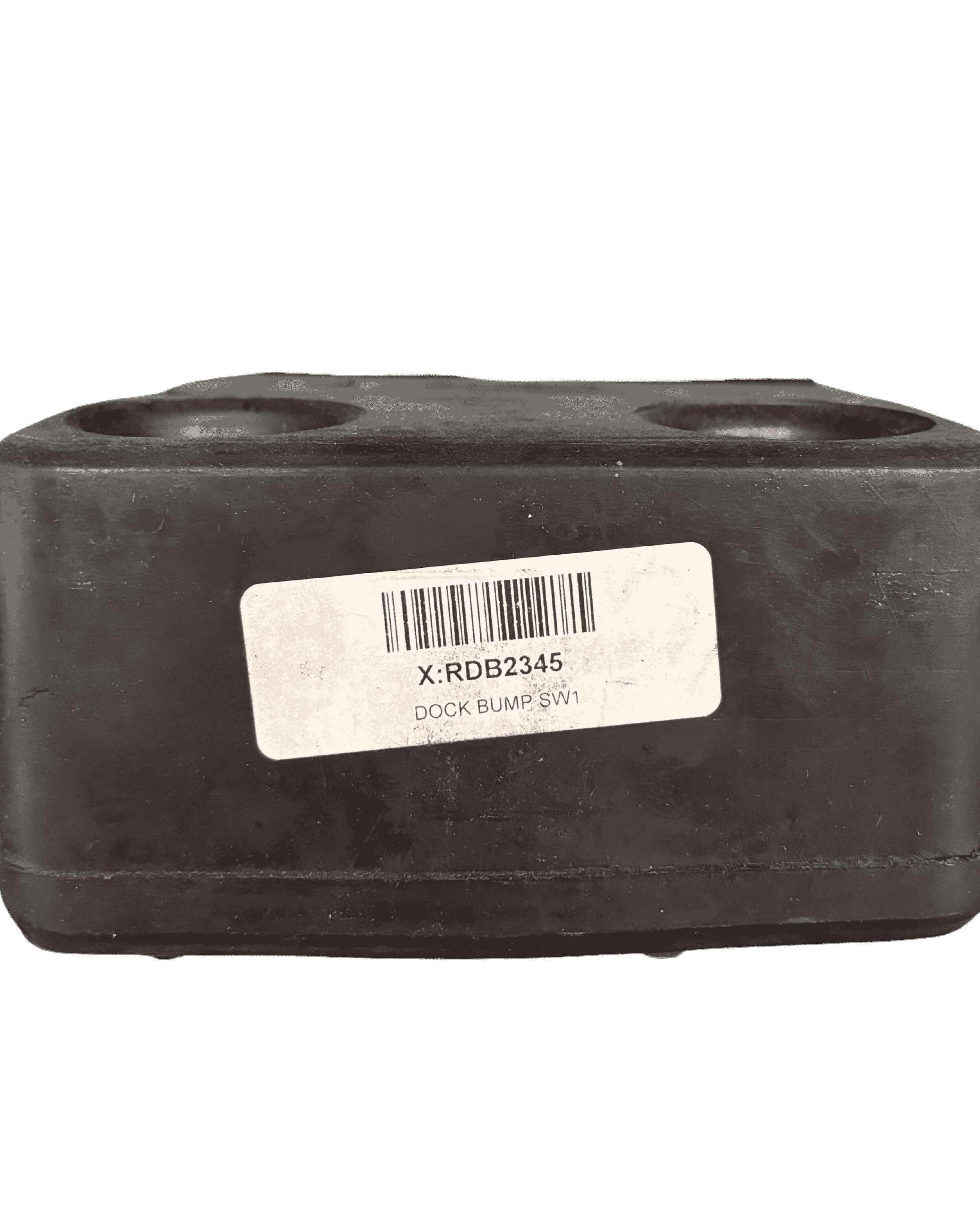 DOCK BUMPER RUBBER 2-HOLE
