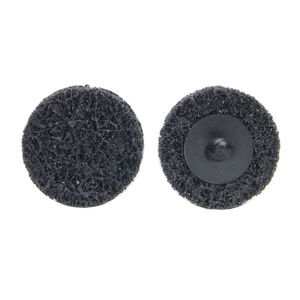 3" Dia x 3TR Arbor 40 Grit Extra Coarse Aluminum Oxide Black Small Diameter Surface Conditioning Disc