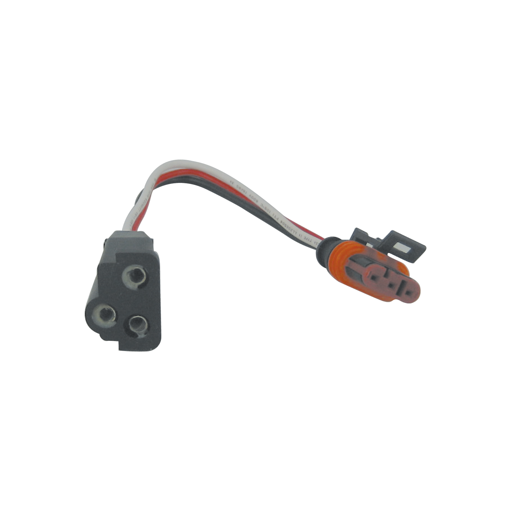 Straight Plug to Weatherproof 3-Pin Adaptor