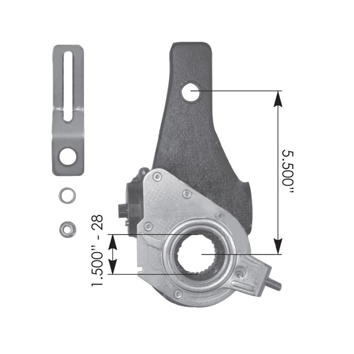 Haldex Type Slack Adjuster 5.5in