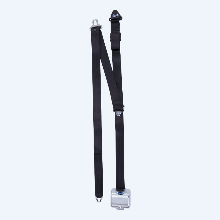Retractable shoulder belt