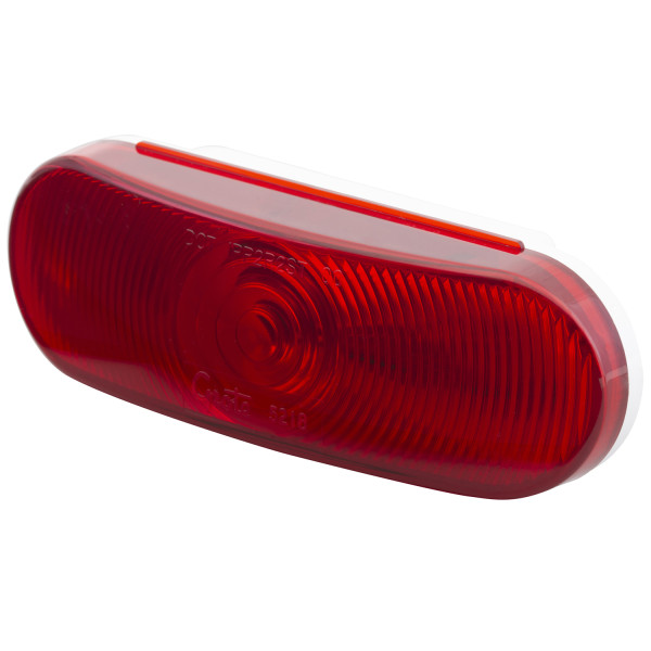 LAMP - S/T/T OVAL RED SEALED