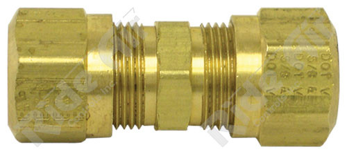 1462-4 - Union  1/4"  - Brass DOT Air Brake Fittings