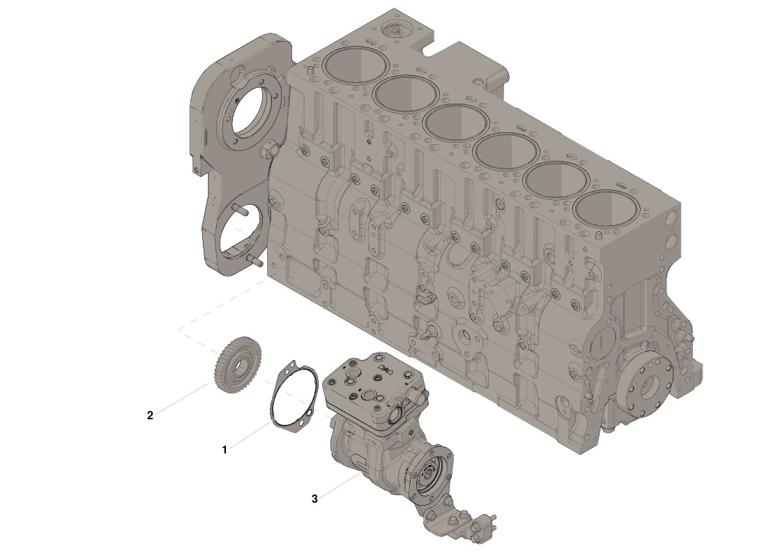 Cummins Air Compressor Kit 5473184