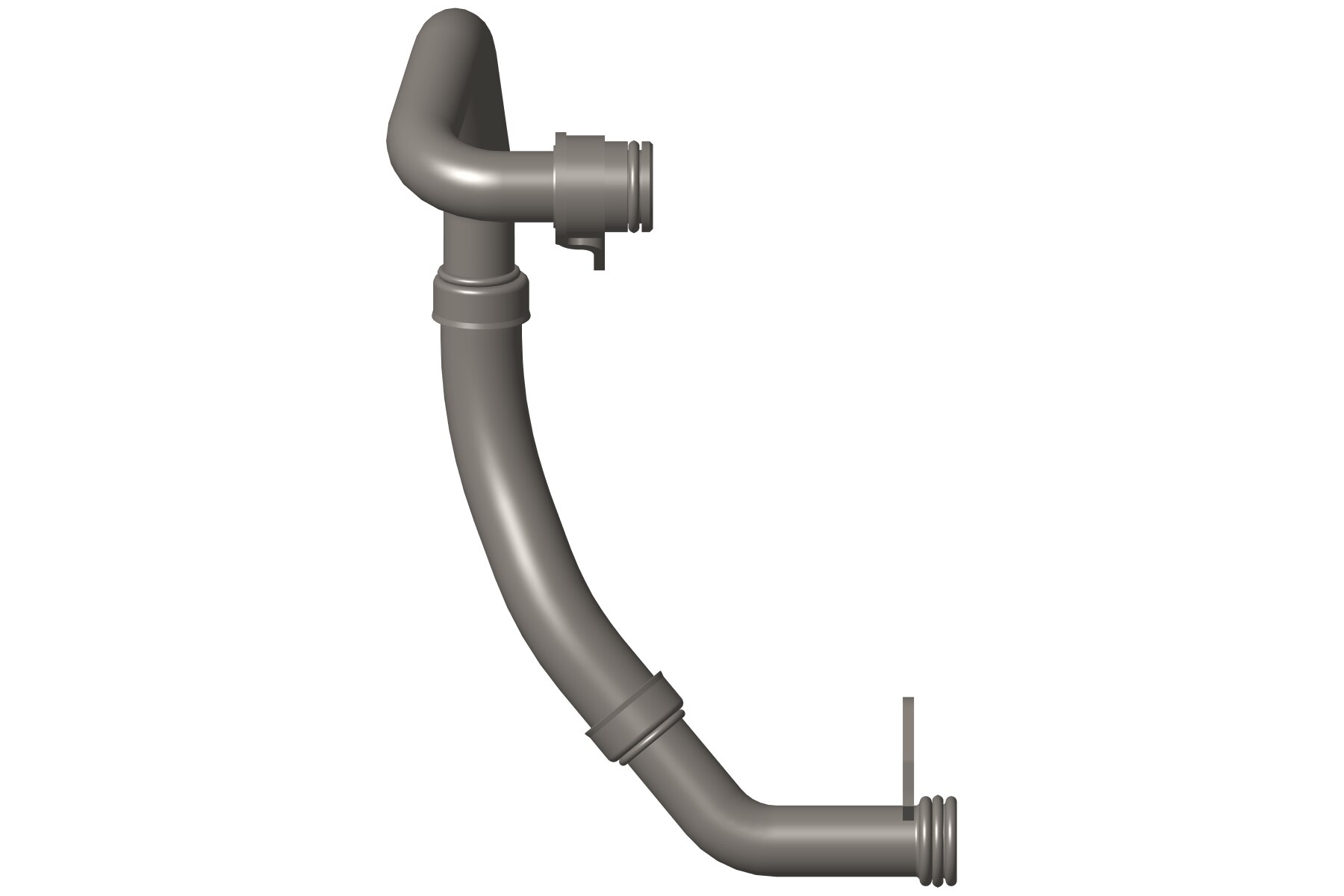 Cummins Exhaust Cooler Water Inlet Tube - 5283015
