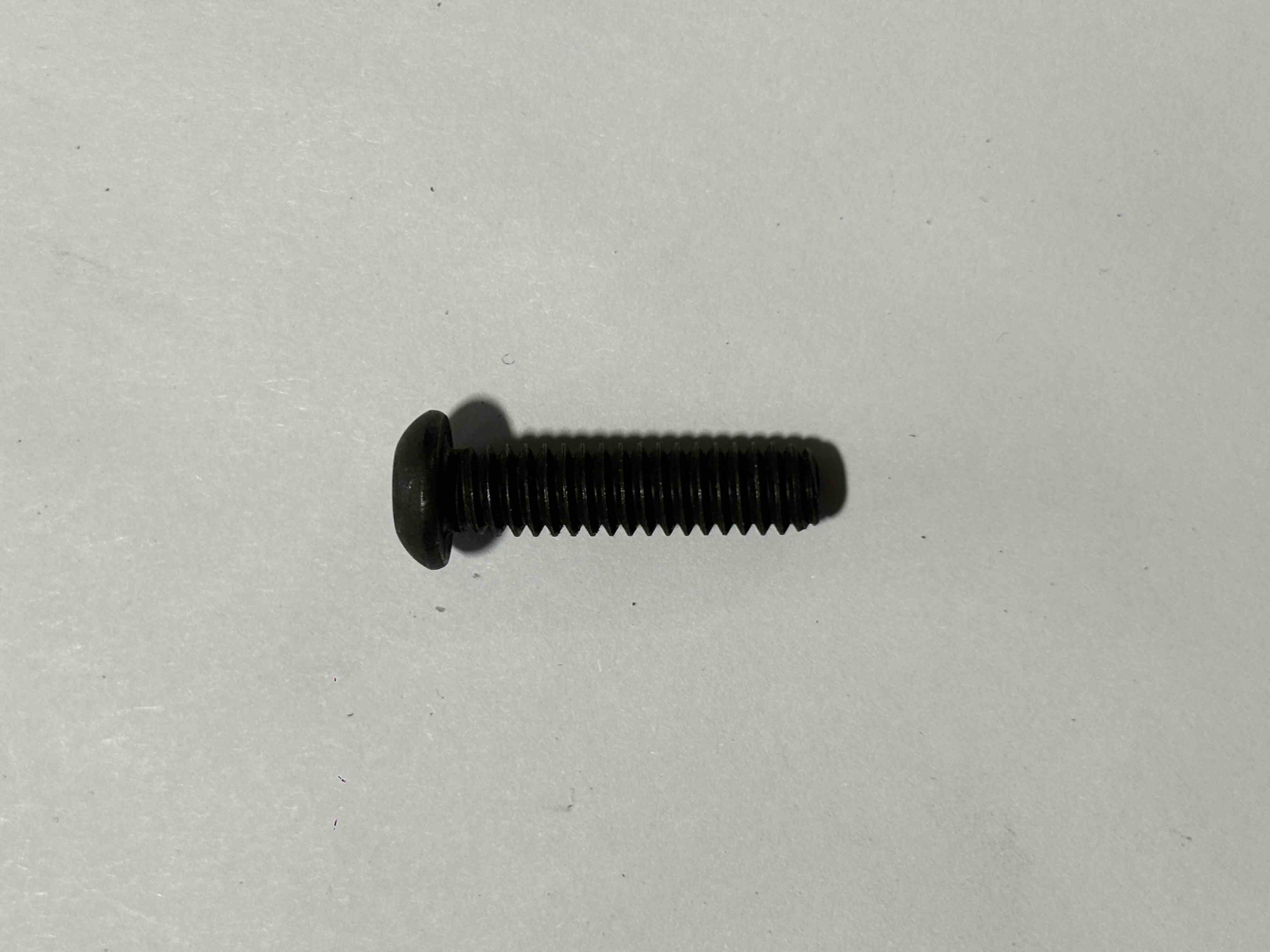 SCREW,BHS,1/4-20x1 SST,BLK OX(